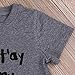 Unisex Baby Kids Summer Short Sleeve Letters Print T-shirt Tops (4-5 Years)