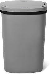 NETTA 50L Sensor Bin Kitchen Touch Free Infrared Lid Grey Large