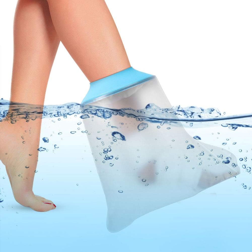 DOACT Waterproof Cast Cover for Ankle Showering Swim Bathe, Seal