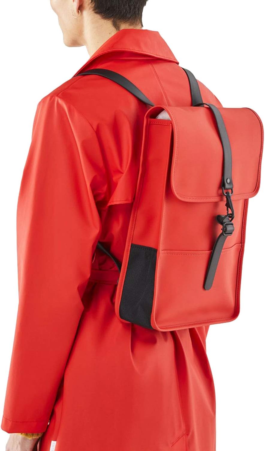 Amazon Com Rains Backpack Mini 08 Red One Size Clothing