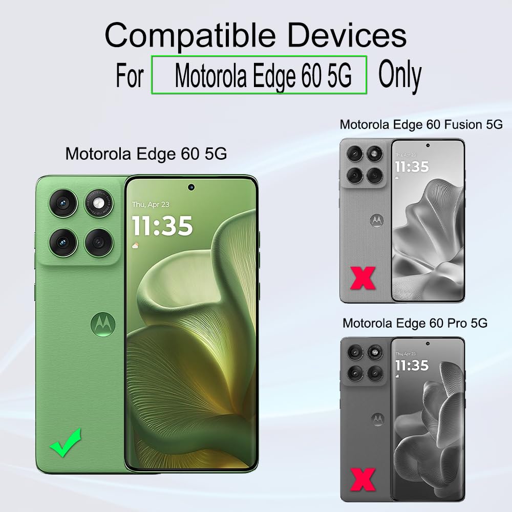 Ibywind Schutzfolie für Motorola Edge 60 5G,2 Stück Displayschutz,mit Metall-Kameraschutz,Einfache Installation,Unterstützt Fingerabdrucksensor,anti-kratzer,Blasenfreiheit,Bruchsicher,Öl Resistent 2