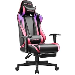 GTRACING Gaming Chair with Footrest, Ergonomic