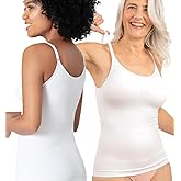 SHAPERMINT Womens Tops - Scoop Neck Cami Body Shaper for Women, Shapewear Tummy Control, Camisole Tank Tops for Women