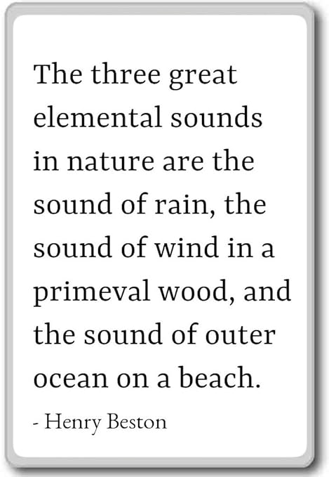 Los Tres Grandes Elemental sonidos en la naturaleza se... - Henry ...