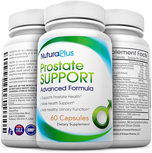 Premium Prostate Supplement – Natural Formula Supports Prostate Health, Improves Urinary Function & Boosts Male Intimate Health. 1 Months Supply - Saw Palmetto, Beta Sitosterol & Stinging Nettle