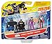 Mattel DC Justice League Mighty Minis Batman, The Joker, and Harley Quinn Mini Figure, 3 Pack