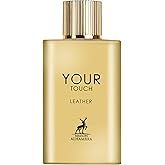 Maison Alhambra Your Touch Leather – Spicy, Woody, Fruity, Sweet – Eau de Parfum Spray Long-Lasting Fragrance for Unisex, 3.4 Ounce / 100 ml
