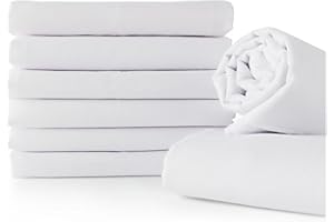 SCOTAMALONE Handkerchiefs for men,Pure Cotton Soft white Handkerchieves