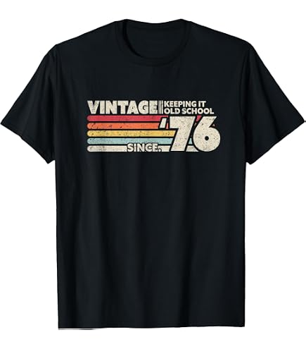 old clothing  Amazon.com: Number # 76 Numbered Vintage Retro Style Birthday T
