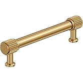 Amerock Farewind 5-1/16 inch (128mm) Center-to-Center Champagne Bronze Cabinet Pull, BP37804CZ