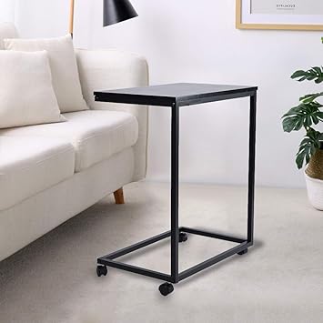 Amazon Com Ssline Magazine Snack Table On Wheels Portable Sofa