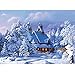 Adarl 5D DIY Diamond Painting Rhinestone Pictures Of Crystals Embroidery Kits Arts, Crafts & Sewing Cross Stitch NEW Day Snow House