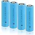 HiXiMi 3.2V 20Ah LiFePO4 Cell Battery Rechargeable 20000mAh Lithium Iron Phosphate, Max.Continuous Discharge 60A, Support Multiple Series or Parallel, Flat Top,for Ebike Battery, Outdoor Applications
