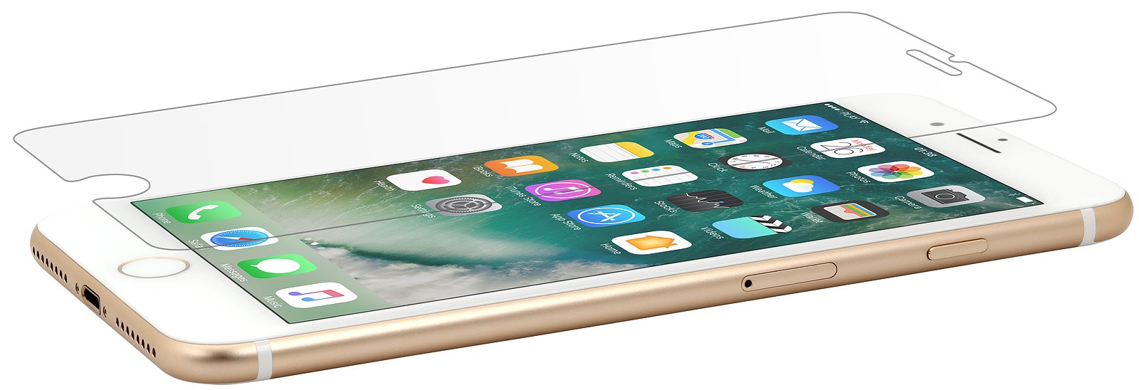 StilGut Tempered Glass Compatible with iPhone 8 Plus/7 Plus, Most Durable, 2 Pack