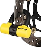 Oxford HD Max Yellow High Security Motorcycle Disc Lock LK311 view 4