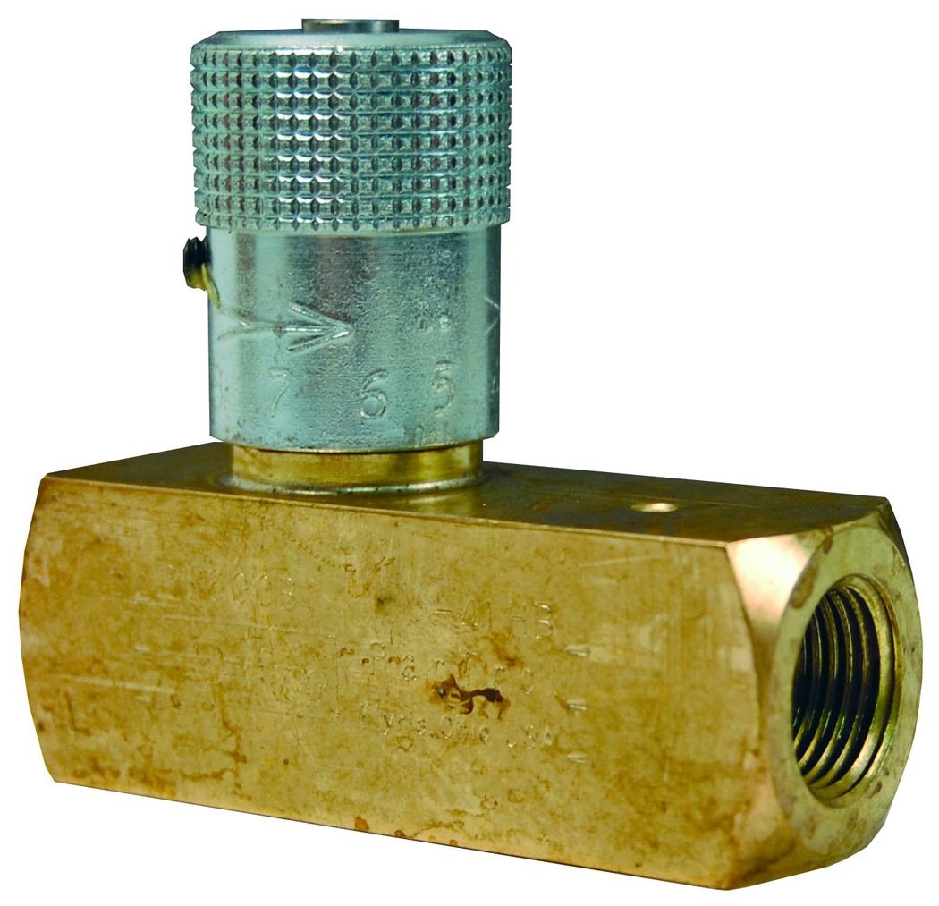 Dixon BPF600 NPT SeriesPf Flow Control Valve, 3/8" Brass Female