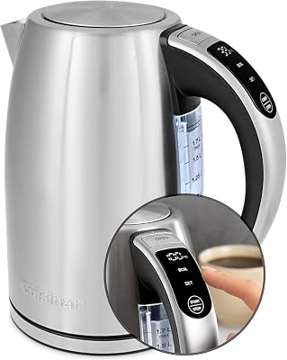 – Smart‑Elite‑Wasserkocher mit mehreren Temperatureinstellungen – Edelstahl CPK525E
