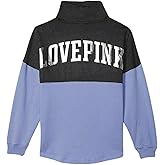 Victoria's Secret Pink Varsity Cowl Neck Sweatshirt Multi Color/Shine New