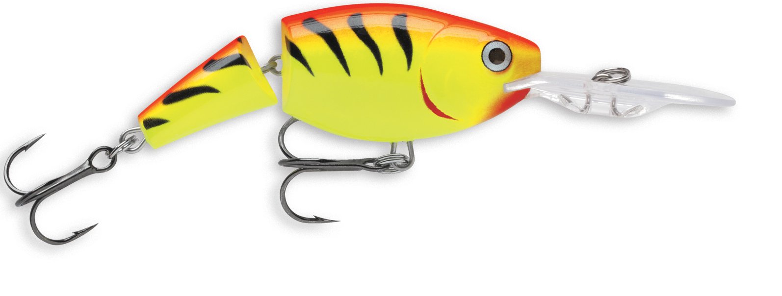 Rapala Jointed Shad Rap 07 Fishing lure, 2.75-Inch, Hot Tiger