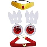 6Pack Moon Hair Clips Accessories set for Girl and Women