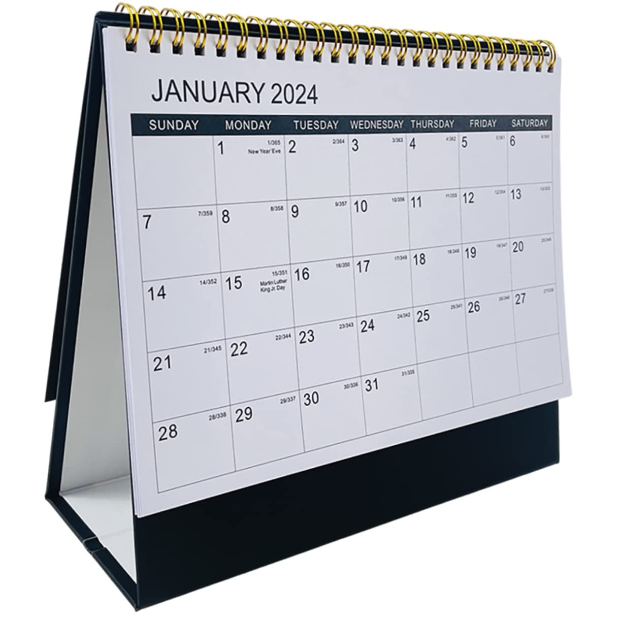 FUNOMOCYA 2024 Desk Calendar Office Calendar for Desk Block for Desk Extra Large Desk Mini Monthly Academic Year To Do List Planner 2024 Desk