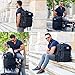 Tactical Sling Bag Pack Military Rover Shoulder Sling Backpack Molle Assault Range Bag Everyday Carry Diaper Bag Day Pack (Dark Black)