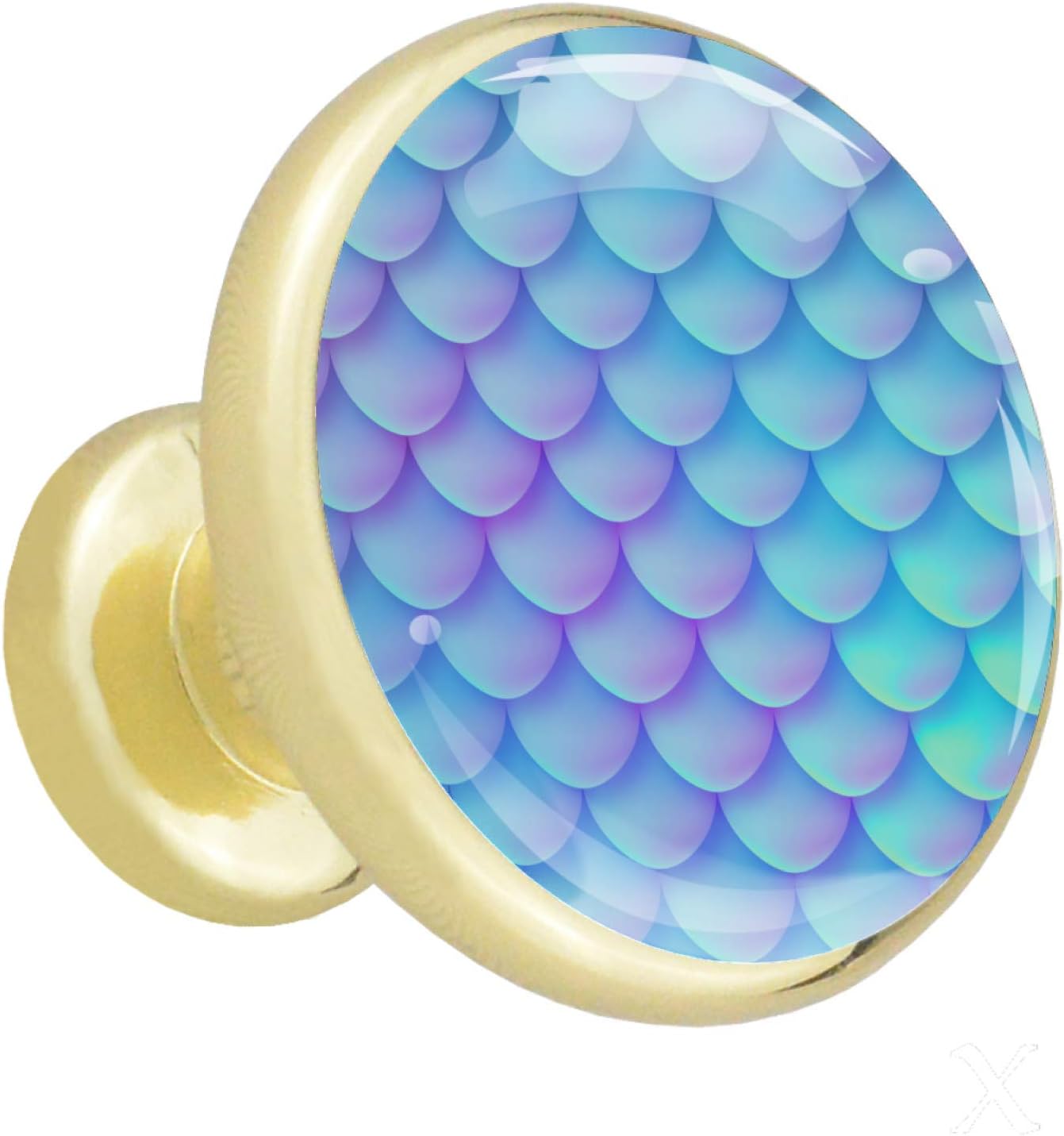 Xingruyun Pomos y Tiradores Sirena Azul fantasía Pomos Armario