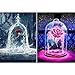2 Packs 5D DIY Diamond Painting Set Decorating Wall Stickers For Living Room,Full Square Drill Rhinestone(30X40CM/12X16inch) ，Two Rose