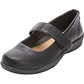 Comfortview Women's Wide Width The Carla Mary Jane Flat