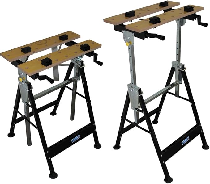 100 kg Folding / Extendible Workbench / Clamping Bench for