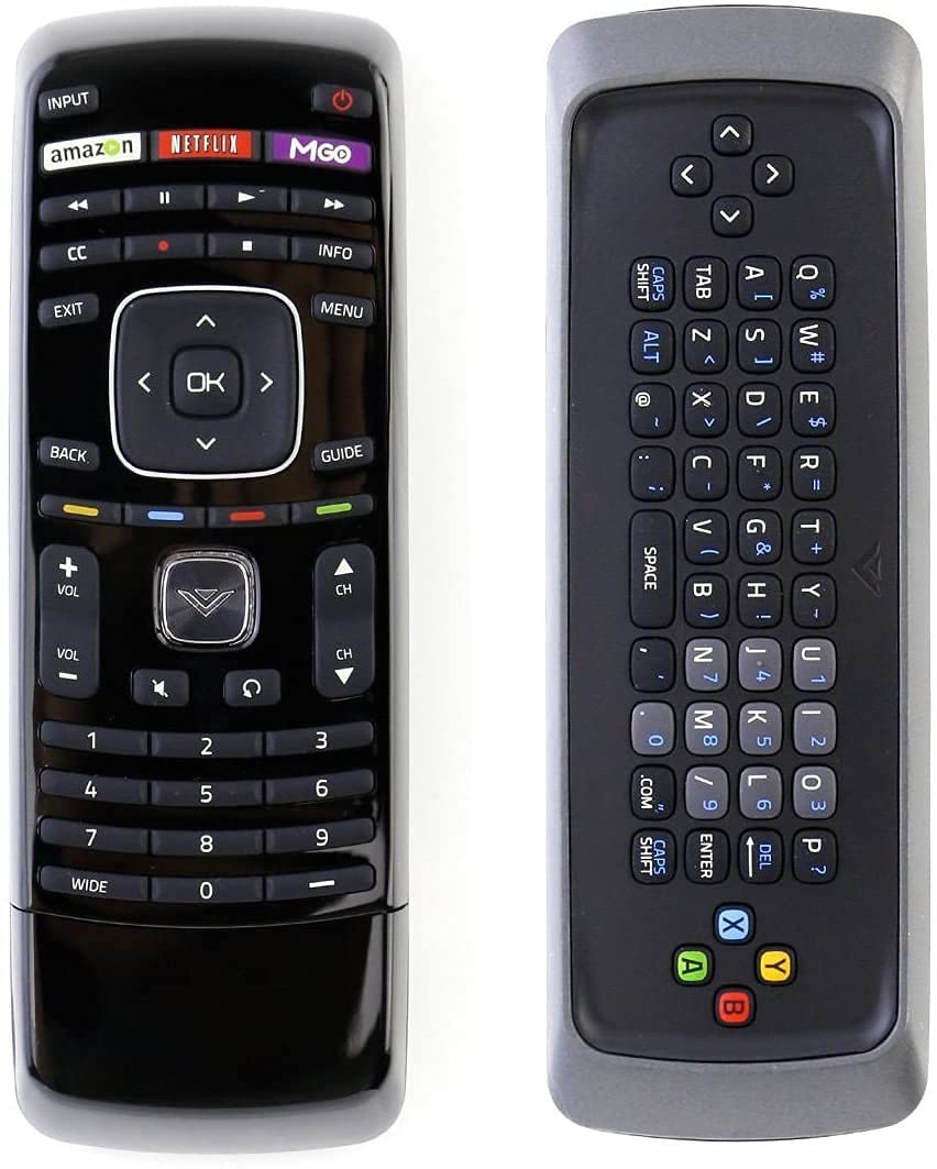 Photo 1 of Universal Remote Control for Vizio Smart TV Remote Compatible with All Vizio LCD LED HDTV Smart TVs Including Dual Side QWERTY Keyboard