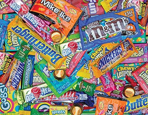 Springbok’s 500 Piece Jigsaw Puzzle Candy Tooth, Multi