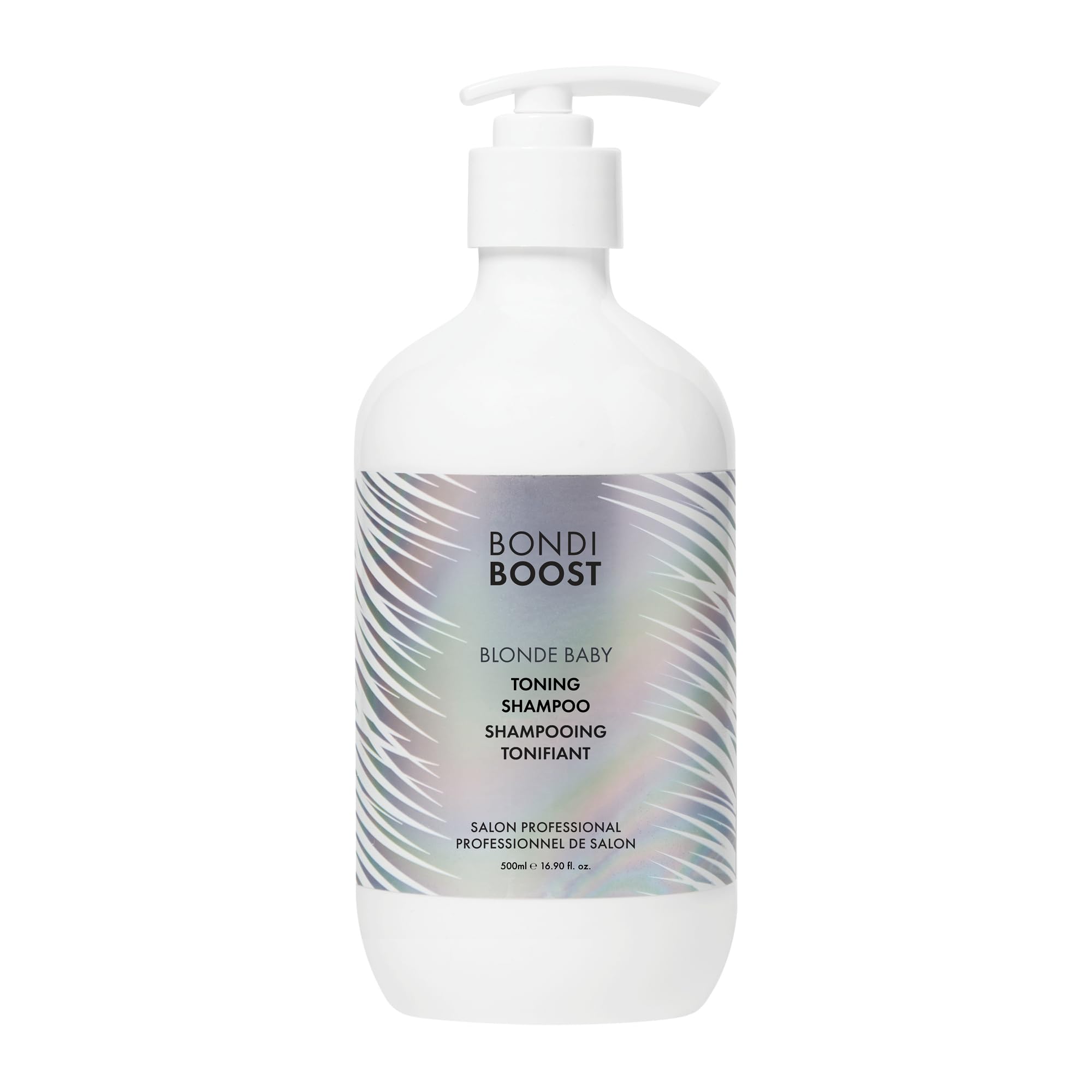 BondiBoost Blonde Baby Toning Purple Shampoo - Sulphate-Free, Aloe-Based Formula with Violet Pigments & Jojoba Oil for Blonde Hair - Vegan & Cruelty-Free, 300ml