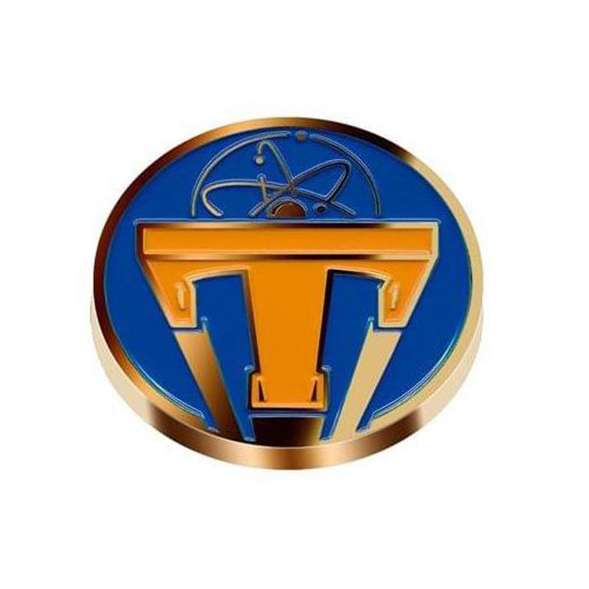 Pin de solapa de metal Tomorrowland de Disney, estilo 2