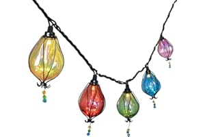 Vigdur Multicolor Fairy String Lights with 10 Bulbs Connectable Waterproof Decorative Indoor String Lights for Christmas Party Birthday Wedding Festival Bedroom Outdoor Patio