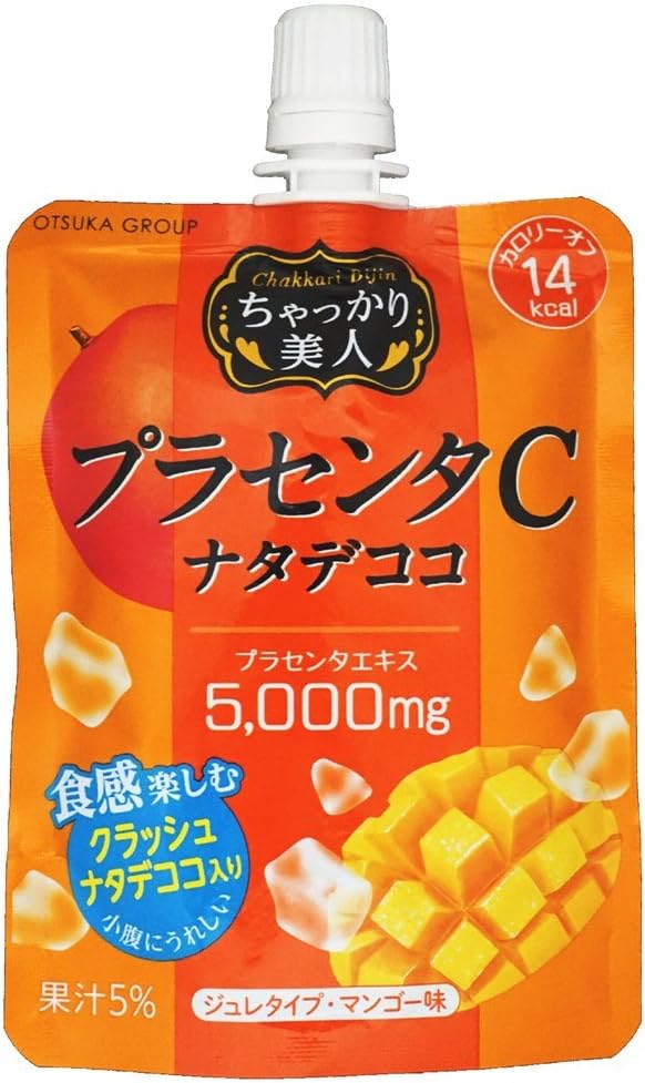 Japanese Supplement Earth Biochemical Placenta C 80gx6 pieces nata de coco