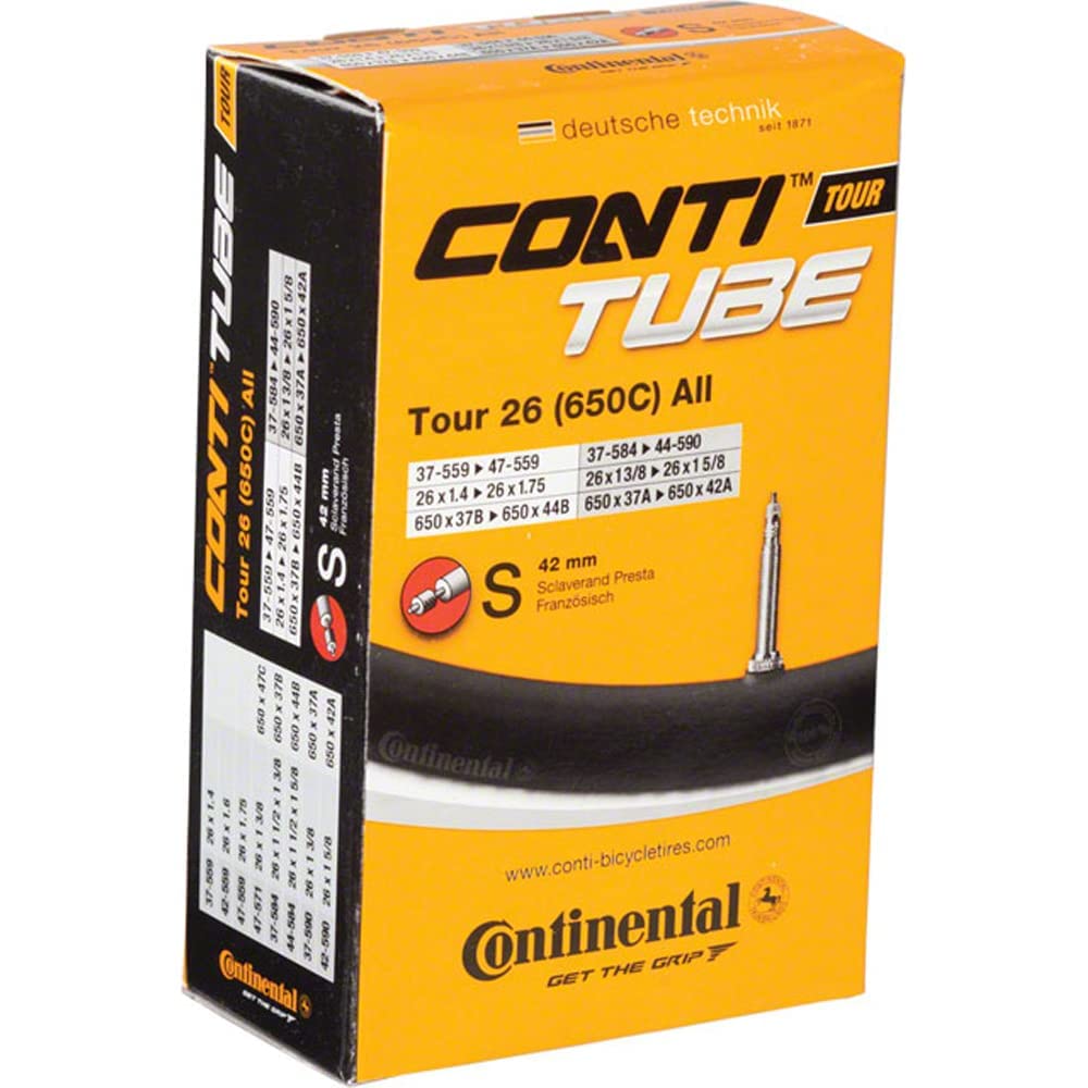 Continental Men's Tour Tubes Bike Parts, Other, [37-559->47-559/44-590]