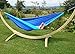 SHINE HAI Camping Hammock, Lightweight Parachute Nylon Garden Hammock, Portable Bed for Backpacking, Camping, Travel, Beach, Yard