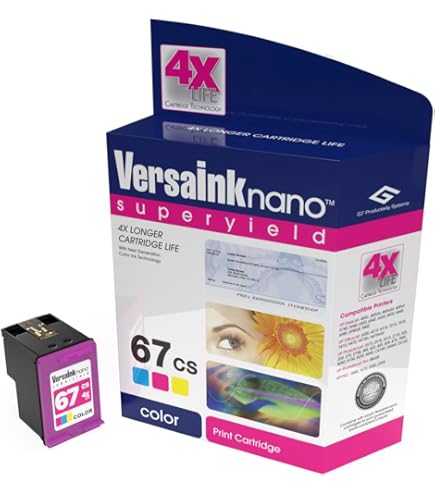 Amazon.com: VersaInk Stealth iX Ink - HP 63BiX & 63CiX Combo Pack
