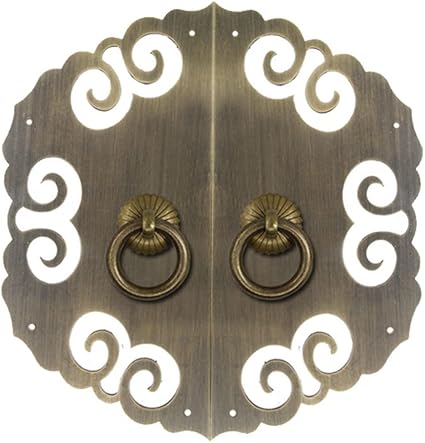 Aldaba,Tirador chino Manija de los muebles hardware Ming y qing con la