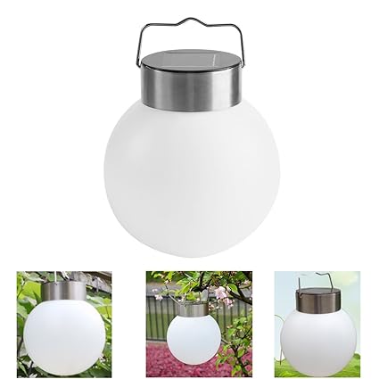 Amazon Com Aveki Solar Hanging Ball Lights Outdoor Led Solar