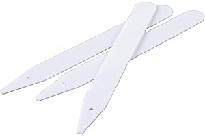 Delatanus 200PCS Plant Labels 4.7inch Plant Markers,White