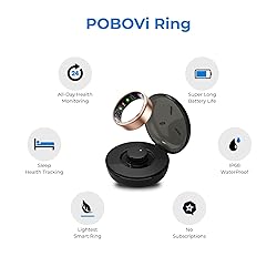 POBOVi Ring Gen1, Wireless Charging Case & Sizing