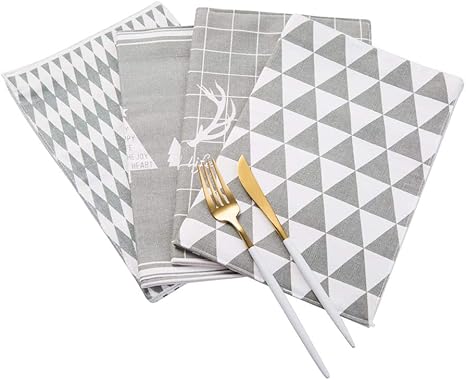 Amazon Purzest おしゃれ 北欧風 ランチョンマット 4枚セット キッチンナプキン ランチクロス プレースマット ランチョンマット オンライン通販