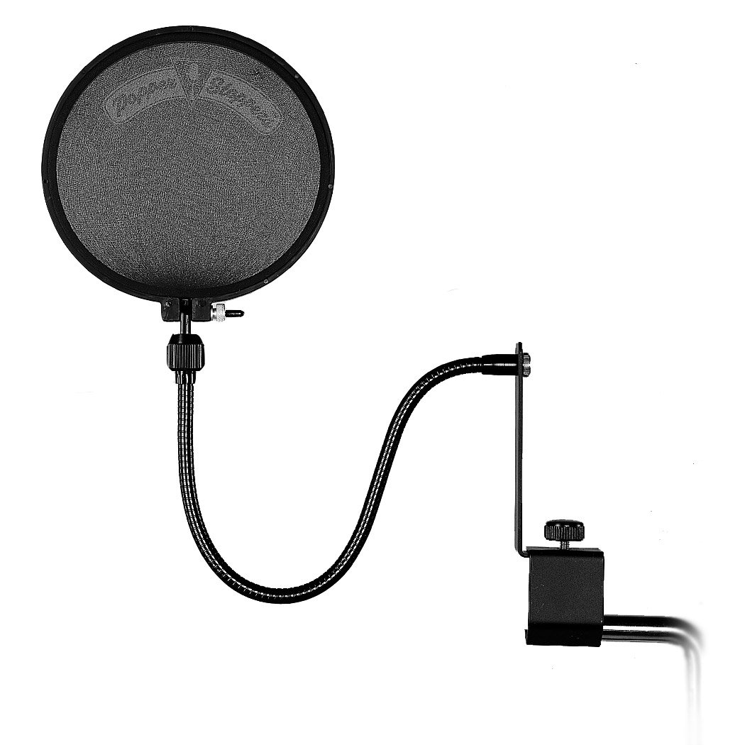 Shure PS-6 Microphone Pop-Filter, Four-Ply, 15 cm diameter, flexible metal gooseneck