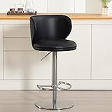 AULIFE Stainless Steel Bar Stools,Grade Modern