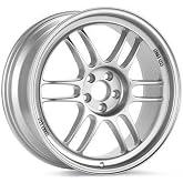 Enkei 379-670-4943SP RPF1 Racing Wheel 16x7 +43 4x100 Silver Paint