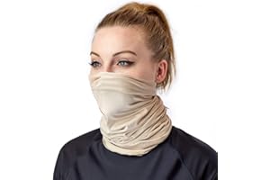 UV SKINZ UPF 50+ UV Protective, Breathable, Reusable Face Covering and Neck Gaiter