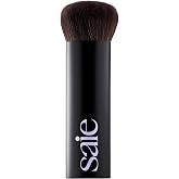 Saie The Big Liquid Foundation Brush (1 ct) | Soft, Multi-Use Dense Makeup Brush for Buffing &amp; Blending Face Makeup, Made with Cruelty-Free, Synthetic Bristles