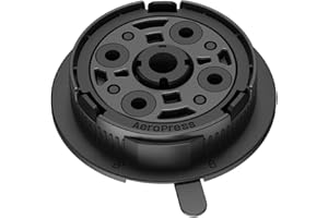 AeroPress XL Flow Control Filter Cap, Prevents Drip-Through for Full Control Over Grind Size & Time, Brew Classics, Espresso 